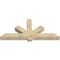 Ekena Millwork Kennewick Rough Sawn Timber Gable Bracket, Douglas Fir, 72"W x 33"H x 6"D x 6"F, 11/12 Pitch GBW072X33X0606KEN00RDF - alternate 3